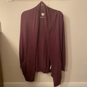 Aritzia Wilfred Long Sweater Cardigan